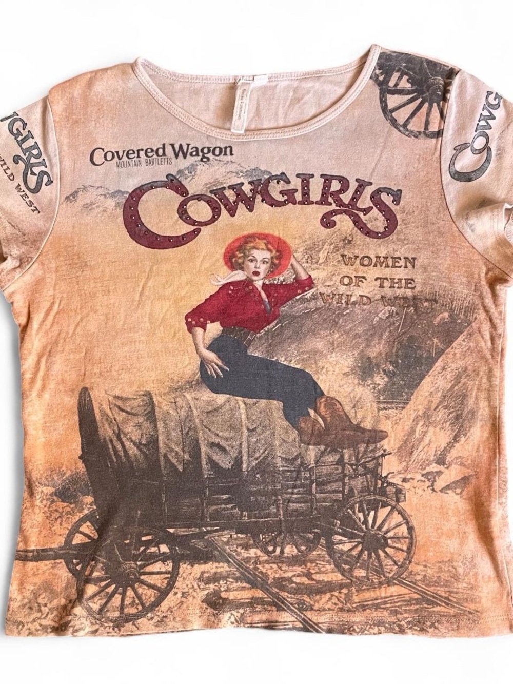 Vintage Susan Lawrence Cowgirls Graphic